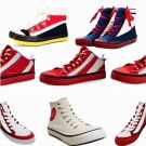 Canvas High-Top Sneakers
