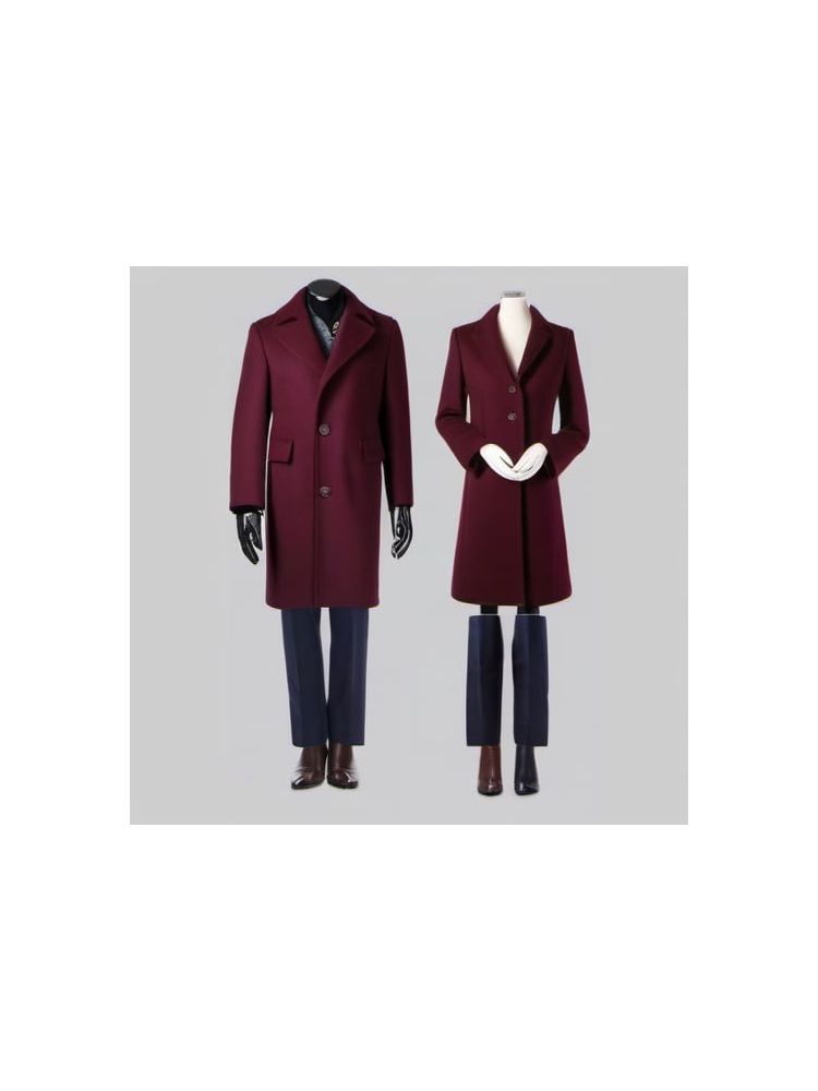 Wool-Blend Overcoat