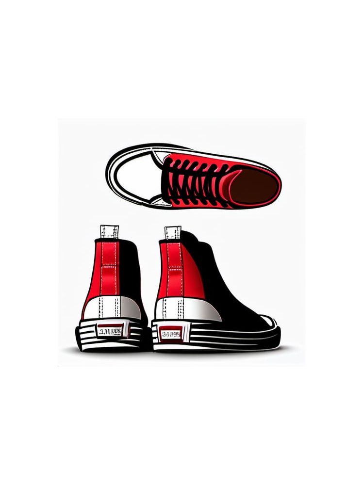 Canvas High-Top Sneakers