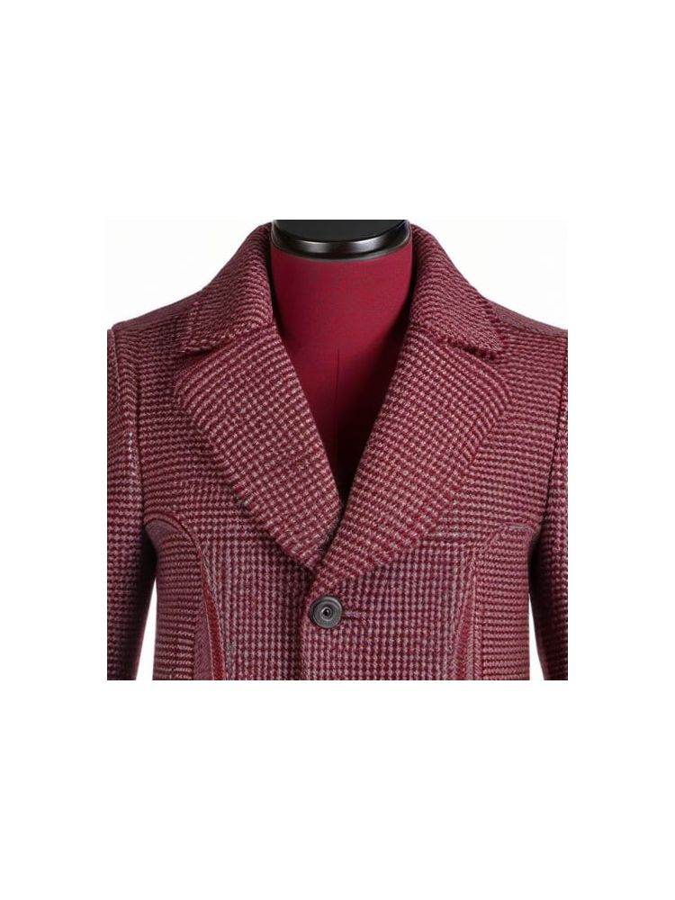 Wool-Blend Overcoat - Premium