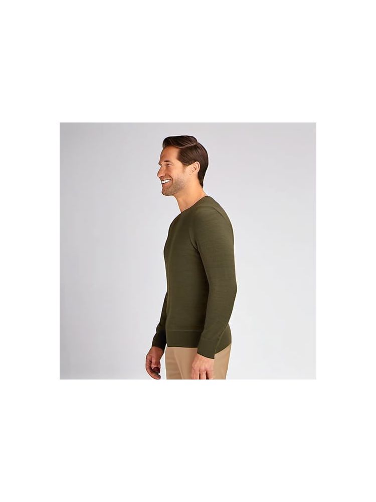 Merino Wool Crewneck Sweater - Pro