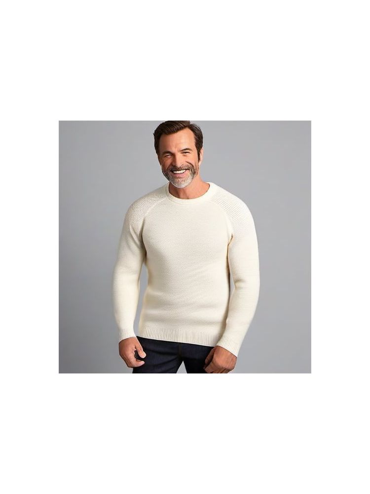 Merino Wool Crewneck Sweater - Essential
