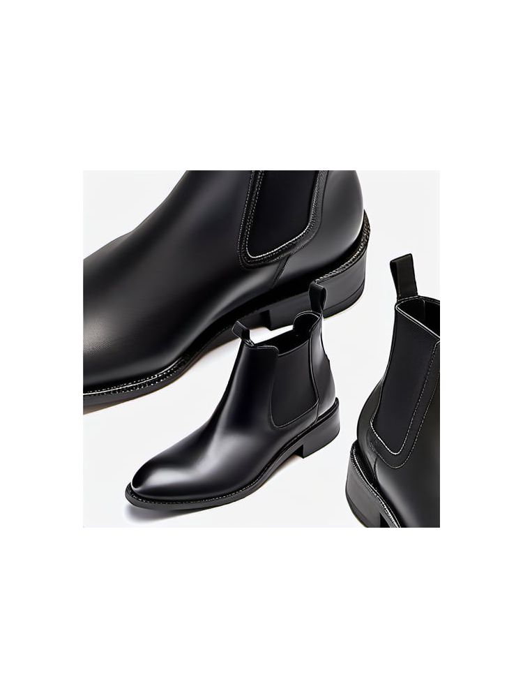 Leather Ankle Boots - Classic