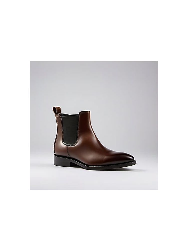 Leather Ankle Boots - Classic