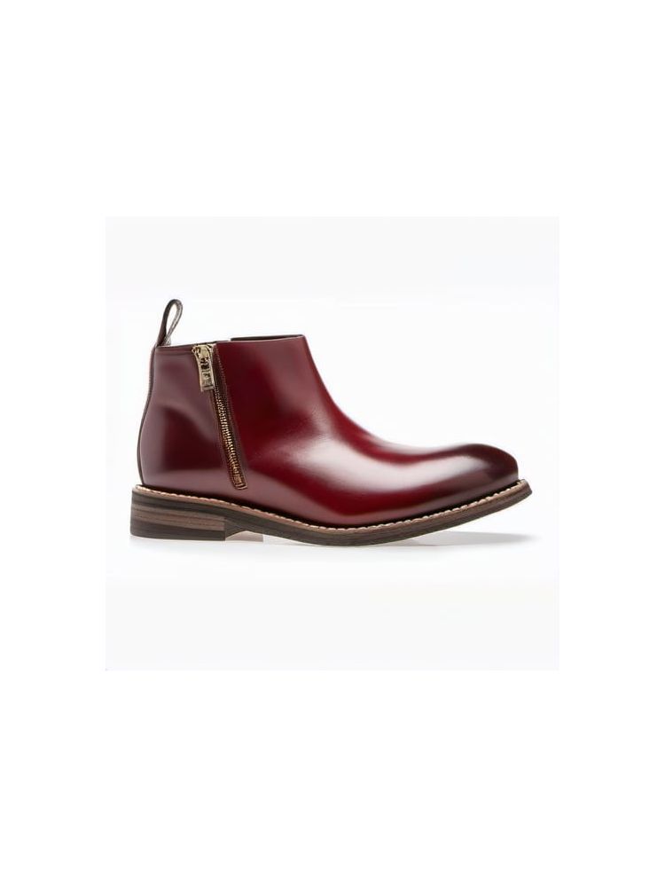 Leather Ankle Boots - Compact
