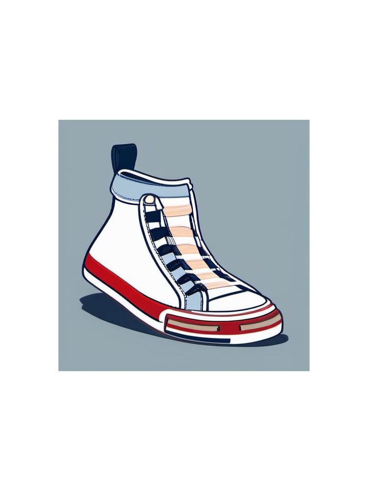 Canvas High-Top Sneakers - Deluxe