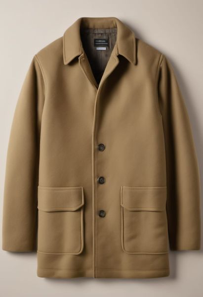 Moss Undyed Overshirt Coat