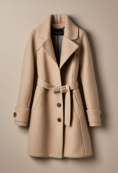 Oatmeal Boiled Car Coat