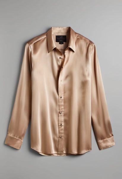 Silk Overshirt Shirt