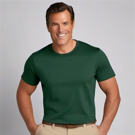 Classic Cotton Crew Neck T-Shirt - Deluxe