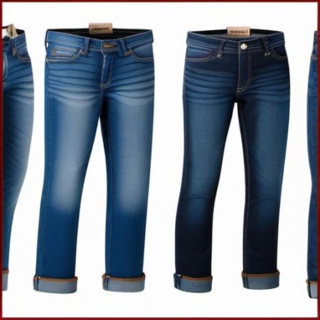 Slim Fit Denim Jeans - Plus