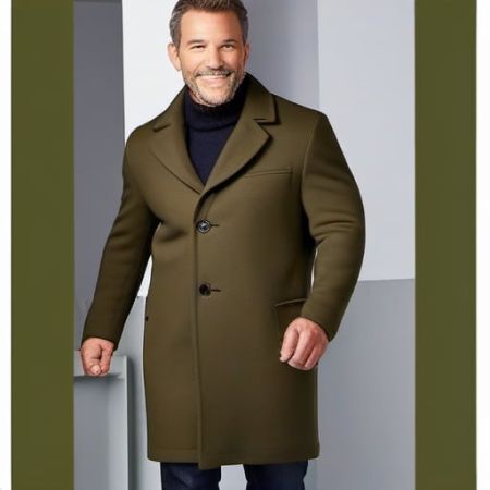 Wool-Blend Overcoat - Plus