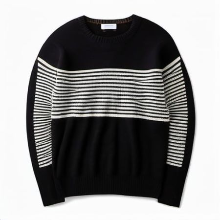 Merino Wool Crewneck Sweater - Premium