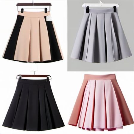 Pleated Midi Skirt - Advanced