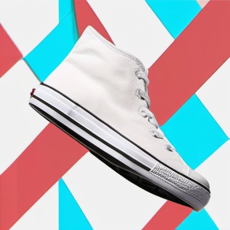 Canvas High-Top Sneakers - Essential
